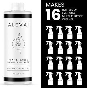 NEW! Alevai Multi Purpose Stain Remover Concentrate, Plant Based Enzyme Cleaner
